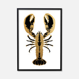 Lobster Glam Art Poster- plexiglas schilderij - kunst