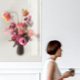 Blurred Flowers - Bloemen schilderij- plexiglas schilderij - kunst